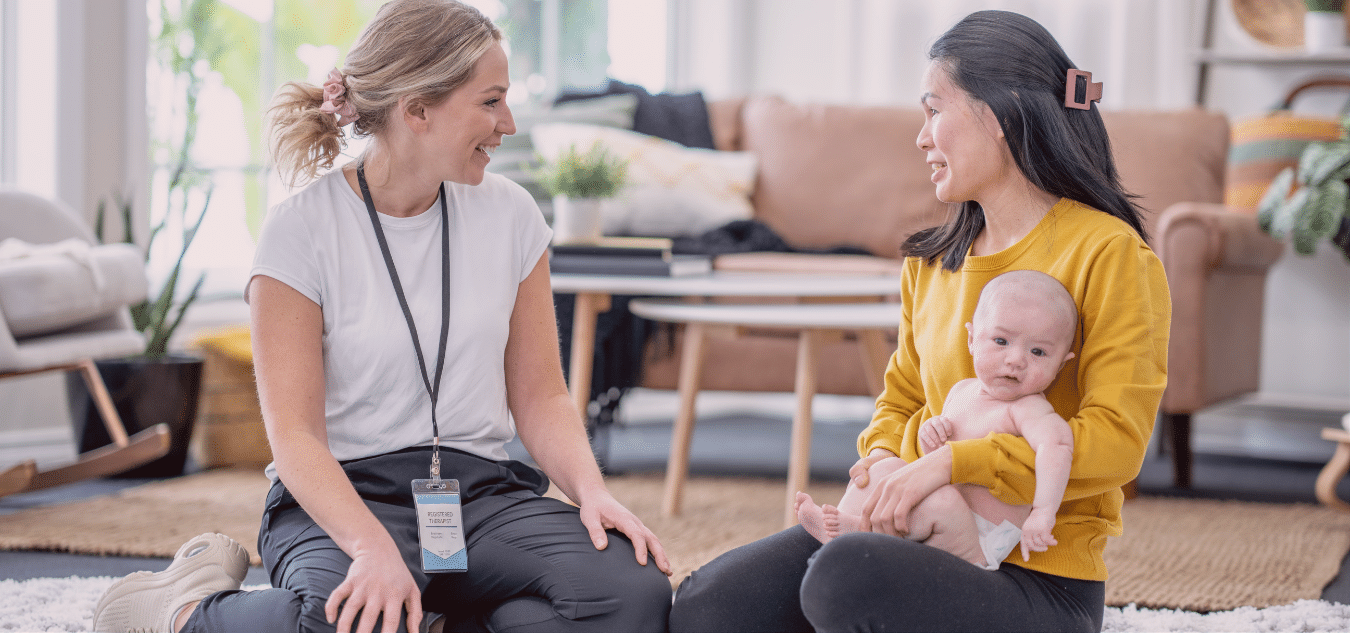 picture of an OBGYN performing checks on a client