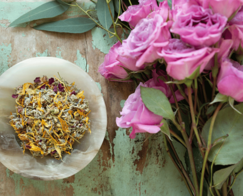 herbs for postpartum ritual bath